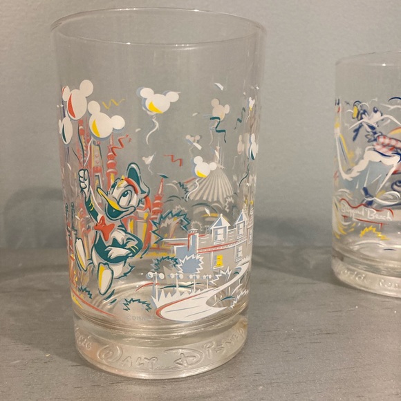 1996 McDonald’s 25th Anniversary Disney Glasses Remember the Magic glasses - Picture 9 of 12